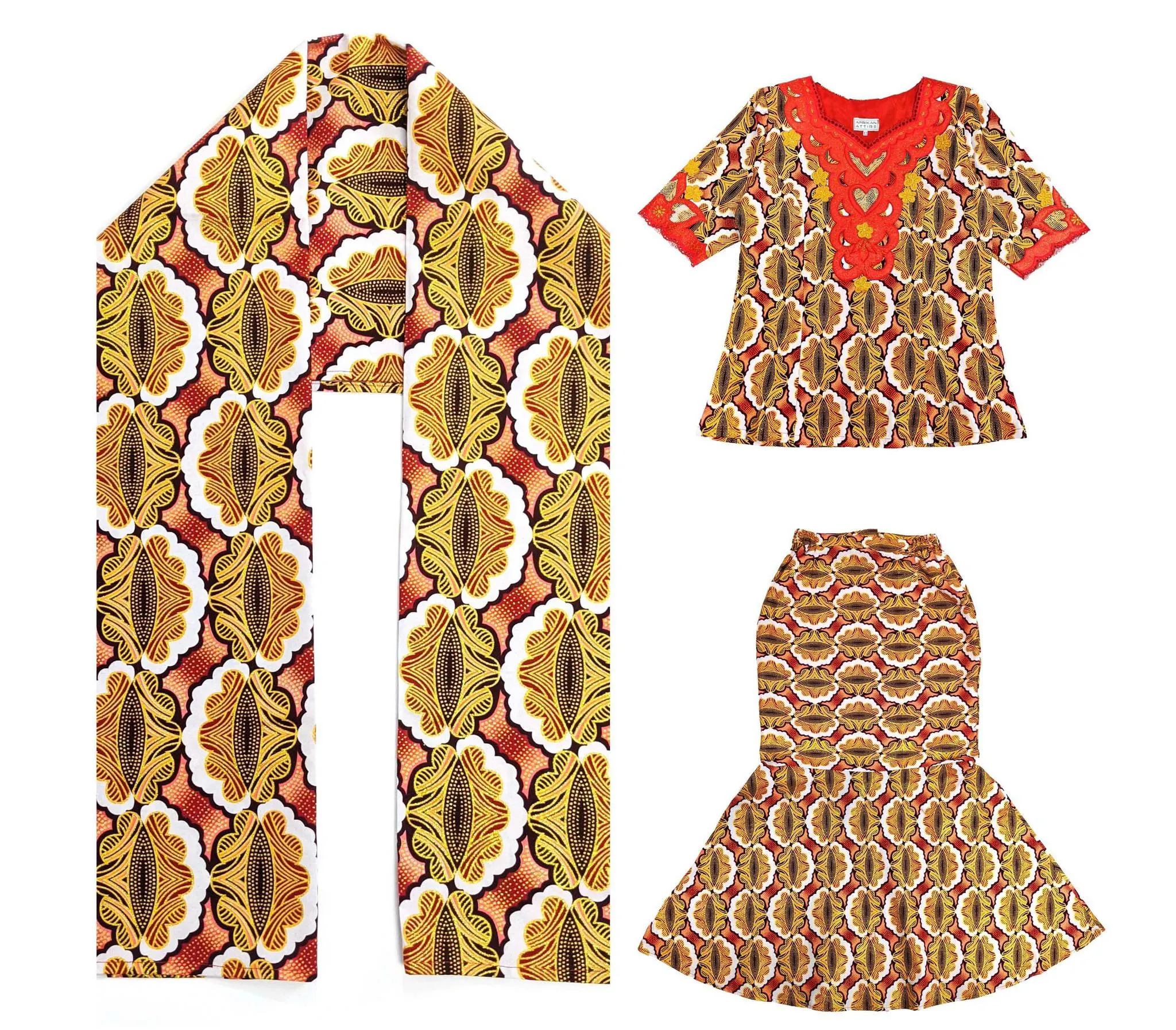 Women's Embroidery 2pc Set