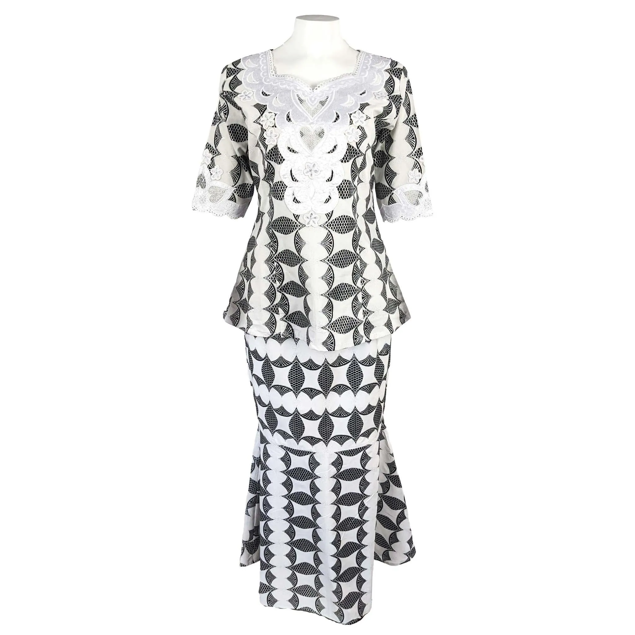 Women's Embroidery 2pc Set