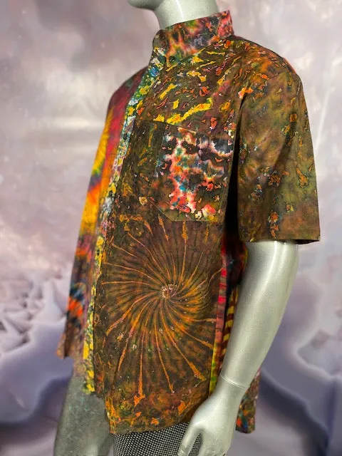XL Takefumi Short Sleeve Button Down #12
